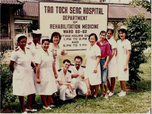 Sr Teo Doris & nursing staff