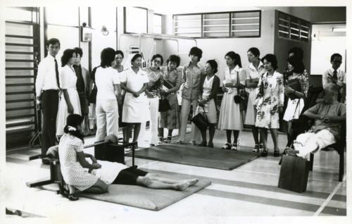 1974 Visit by Japanese nurses